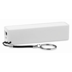 POWER MATE - bianco - UFFICIO - Midocean - Office, Powerbanks, Slim Powerbank 2200 Mah Mo5001