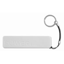 Carica l&#39;immagine nel visualizzatore di Gallery, POWER MATE - bianco - UFFICIO - Midocean - Office, Powerbanks, Slim Powerbank 2200 Mah Mo5001