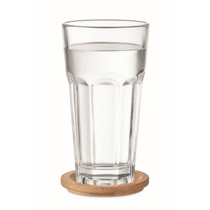 SEMPRE - Trasparente - CASA E VIVERE - Midocean - Bicchiere Con Tappo In Bamboo Mo6452, Glasses, Home & Living